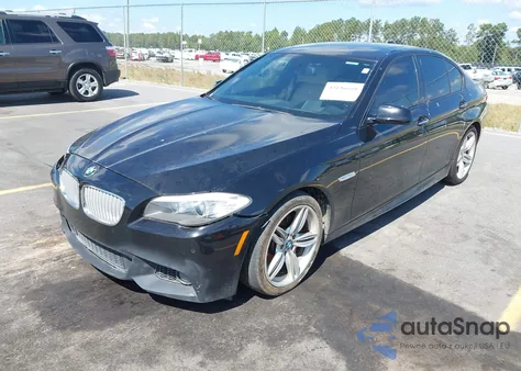 2013 BMW 550I z USA, uszkodzony, nr VIN WBAFR9C59DD226853